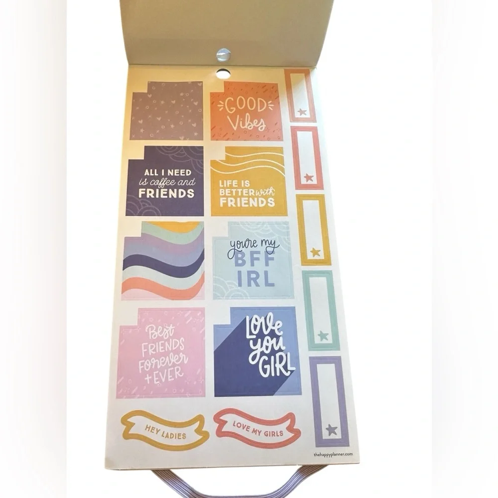 The Happy Planner Friendship 30 Page Sticker Book